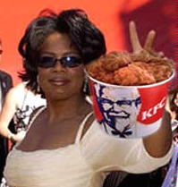 Oprah with KFC
